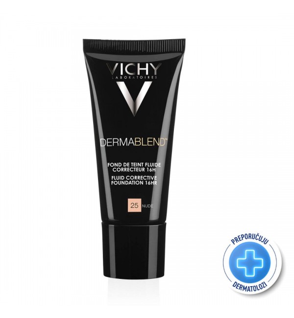 VICHY DERMABLEND puder SPF28, nijansa 25 Nude