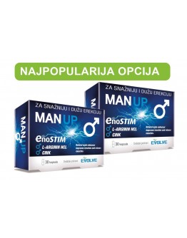 Man Up kapsule za POTENCIJU - 2 KUTIJE / 60 KAPSULA  Rok:05/25 gratis dostava