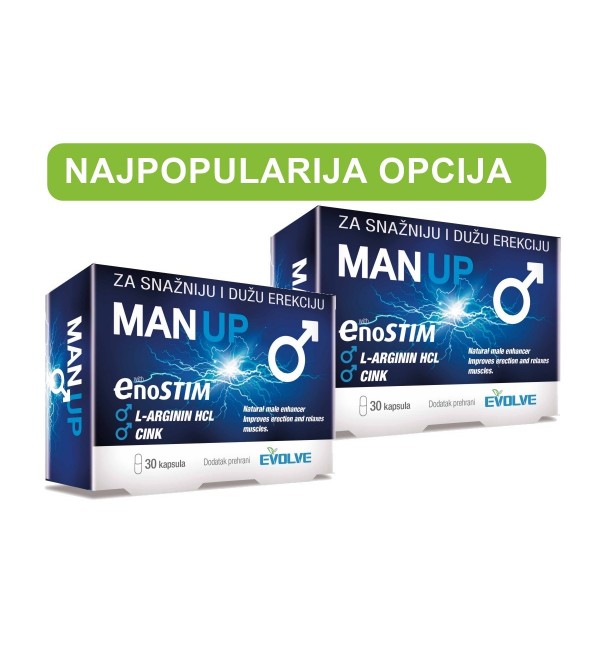 Man Up kapsule za potenciju - prirodni dodatak prehrani