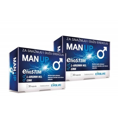 Man Up kaspule -  2 KUTIJE / 60 KAPSULA + Gratis dostava Rok:05/25