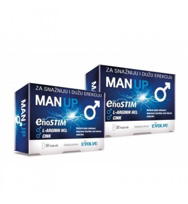 Man Up kaspule -  2 KUTIJE / 60 KAPSULA + Gratis dostava Rok:05/25