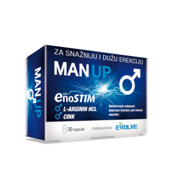 Man Up kaspule -  1 KUTIJA / 30 KAPSULA + Gratis dostava Rok:05/25