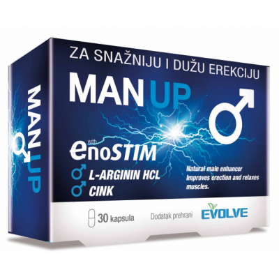 Man Up kapsule za POTENCIJU - 1 KUTIJA / 30 KAPSULA Rok:05/25 gratis dostava