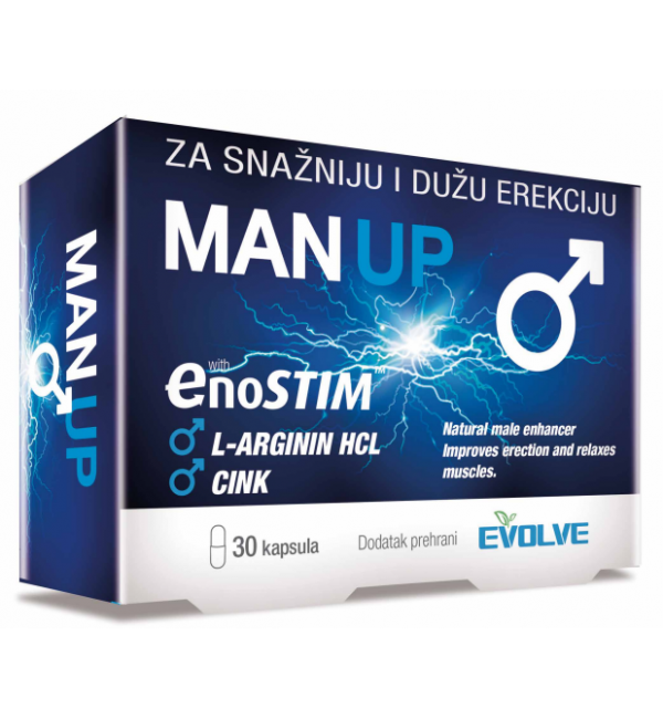 Man Up kapsule za POTENCIJU - 1 KUTIJA / 30 KAPSULA Rok:05/25 gratis dostava